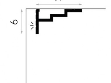 Listwa sufitowa Mardom Decor QL025