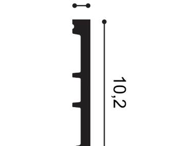 Listwa przypodłogowa SX163 Flex