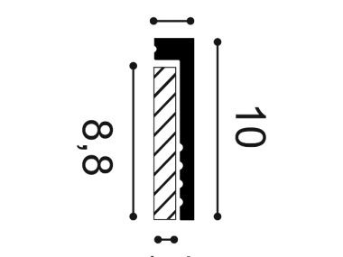 Listwa przypodłogowa SX171