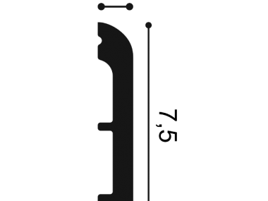 Listwa przypodłogowa SX183 Flex