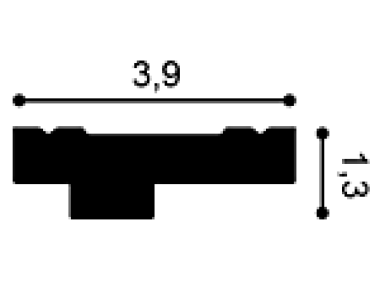 Listwa sufitowa CX160