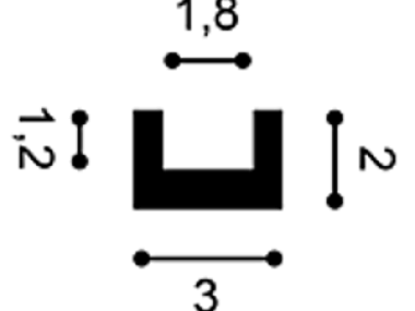 Listwa sufitowa CX190