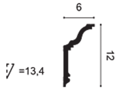Listwa sufitowa CX192