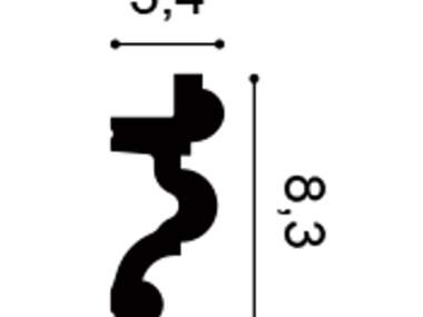 Listwa sufitowa C324